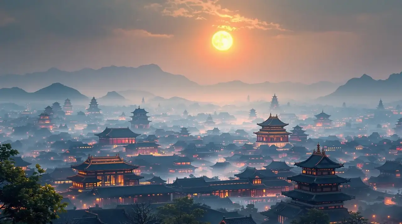长安旧梦 主视觉背景